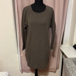 Chic Brown Long Sleeve Tunic